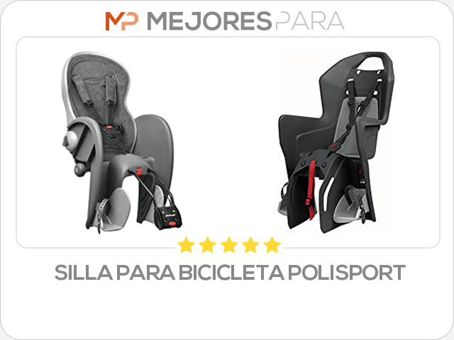 silla para bicicleta polisport