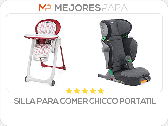 silla para comer chicco portatil