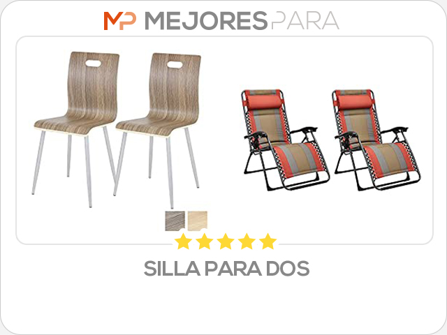 silla para dos