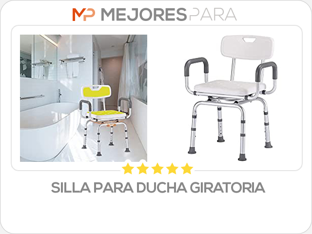 silla para ducha giratoria