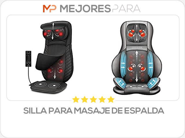 silla para masaje de espalda