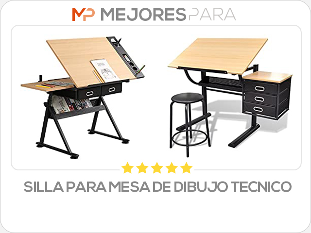 silla para mesa de dibujo tecnico