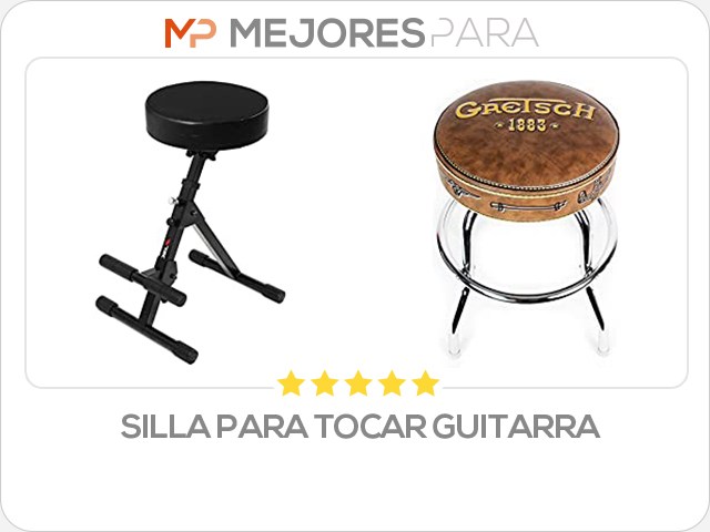 silla para tocar guitarra