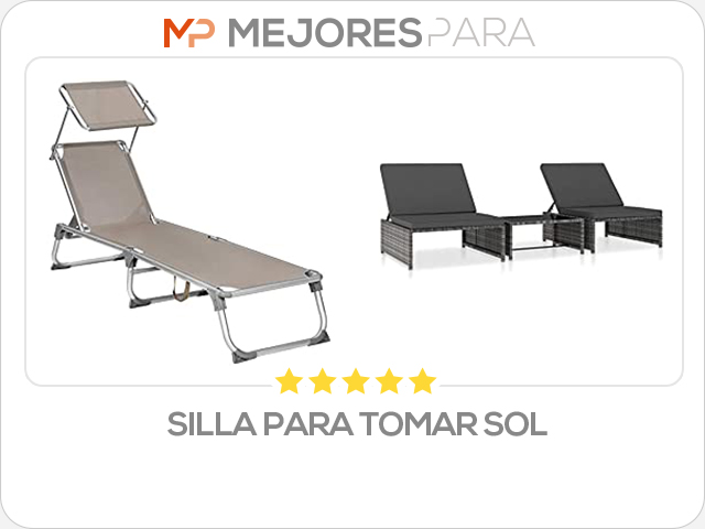 silla para tomar sol