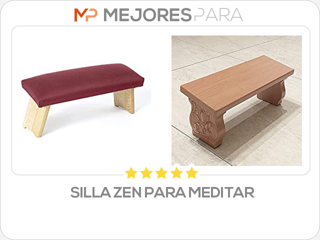 silla zen para meditar