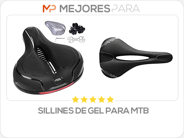 sillines de gel para mtb