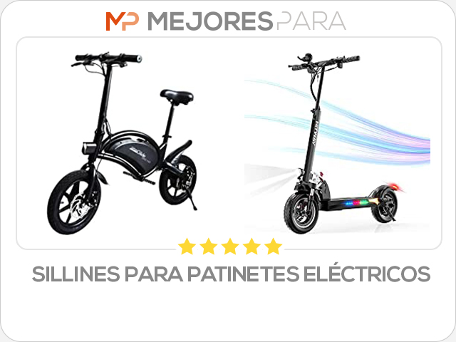 sillines para patinetes eléctricos