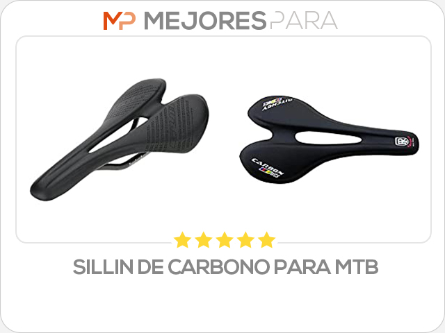 sillin de carbono para mtb