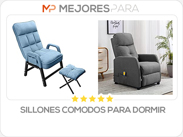 sillones comodos para dormir