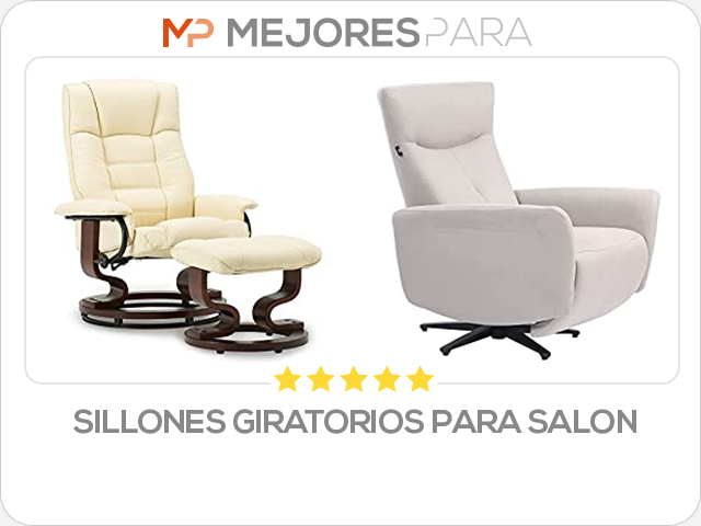 sillones giratorios para salon