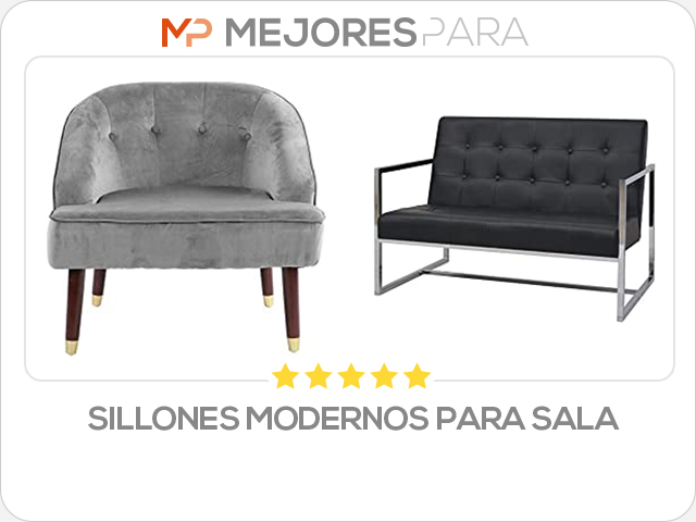 sillones modernos para sala