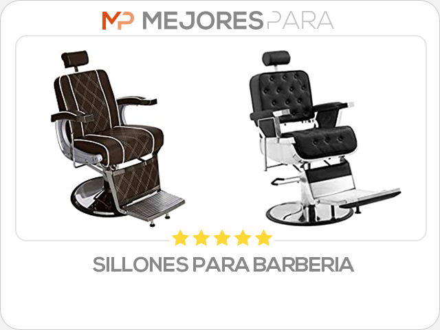 sillones para barberia