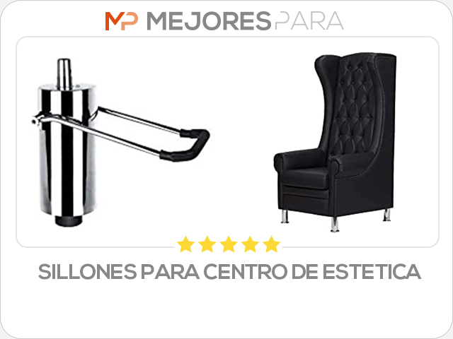 sillones para centro de estetica