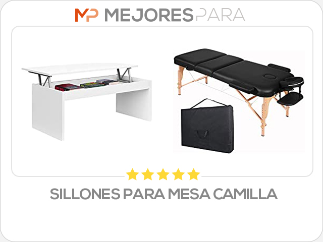 sillones para mesa camilla