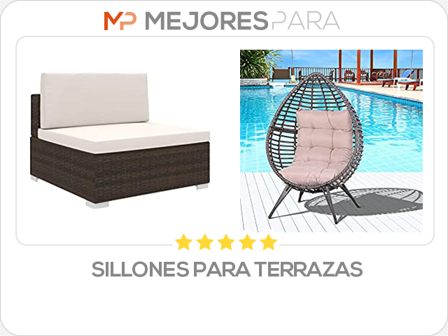 sillones para terrazas