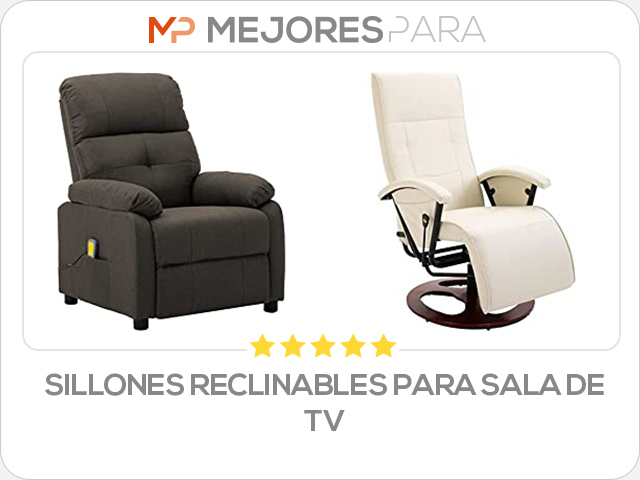 sillones reclinables para sala de tv