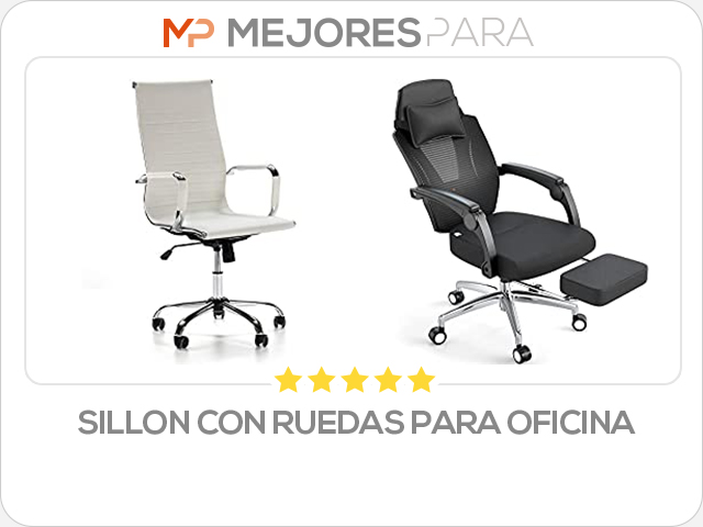 sillon con ruedas para oficina