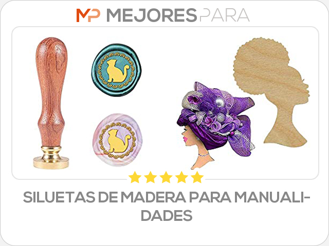 siluetas de madera para manualidades