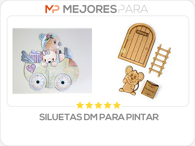 siluetas dm para pintar