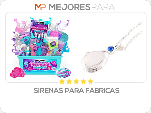 sirenas para fabricas