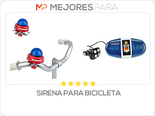 sirena para bicicleta