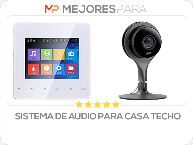 sistema de audio para casa techo