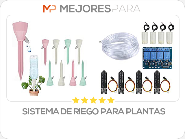 sistema de riego para plantas