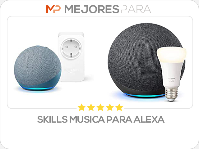 skills musica para alexa