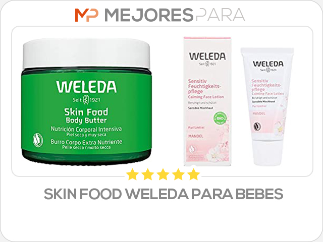 skin food weleda para bebes