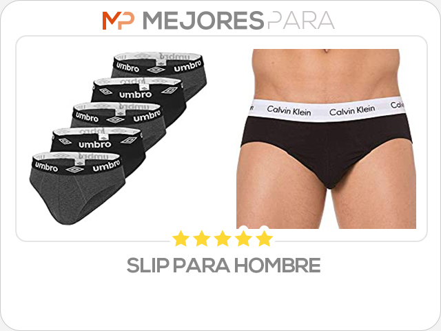 slip para hombre