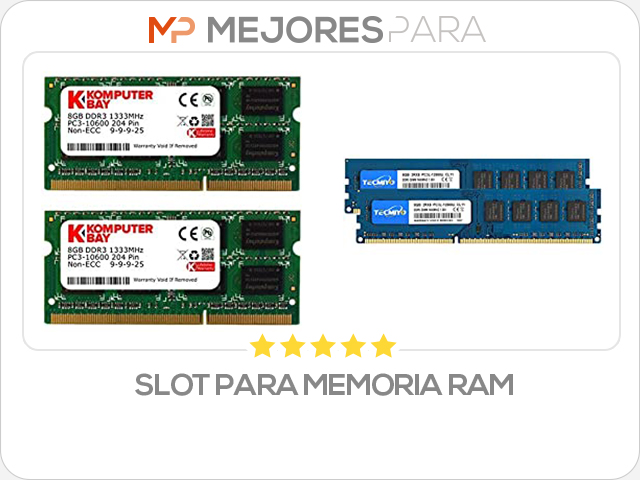 slot para memoria ram