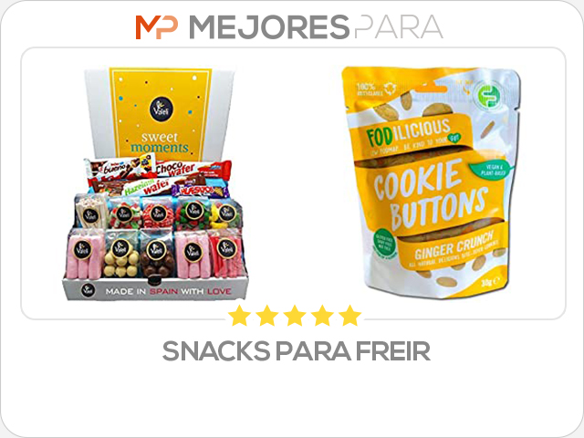 snacks para freir