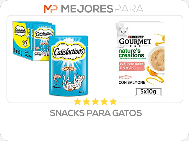 snacks para gatos