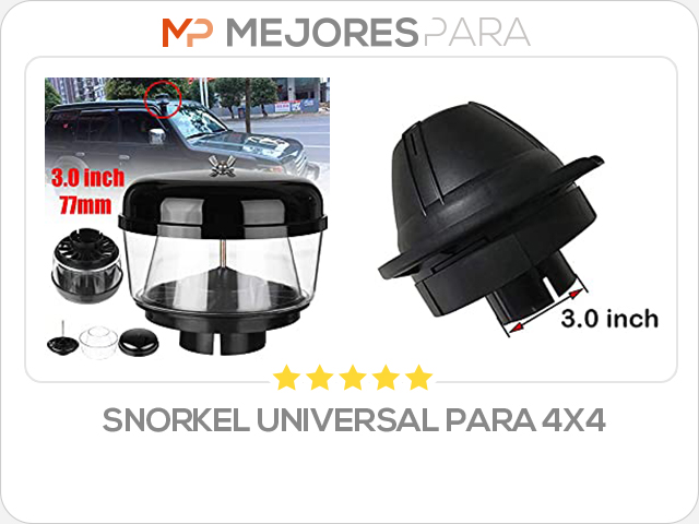 snorkel universal para 4x4