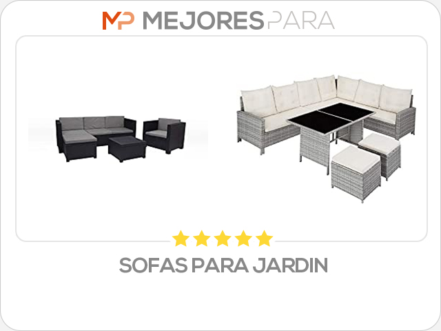 sofas para jardin