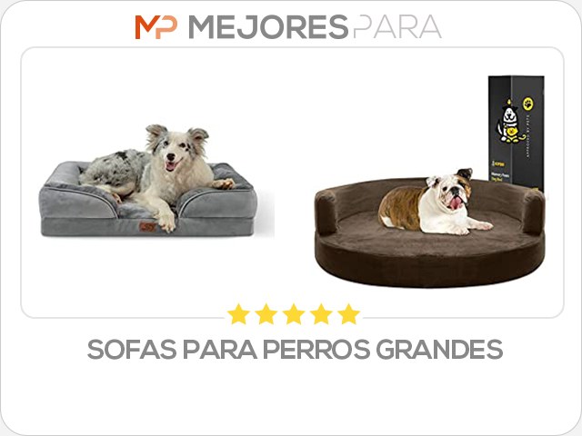 sofas para perros grandes