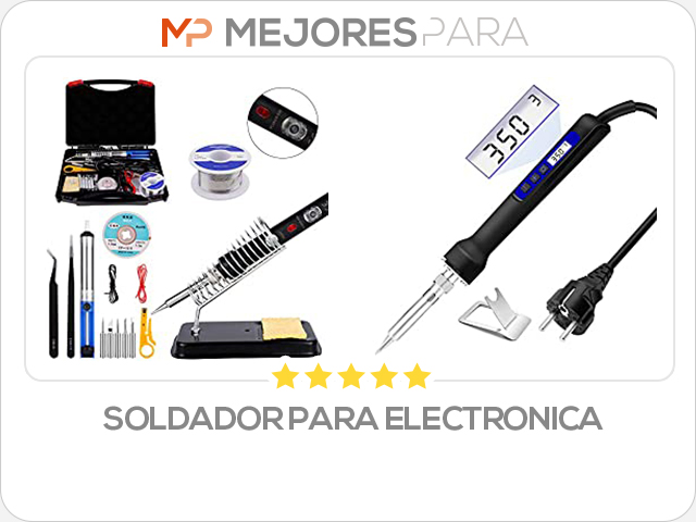 soldador para electronica