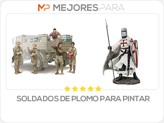 soldados de plomo para pintar