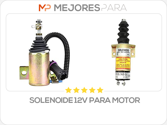 solenoide 12v para motor