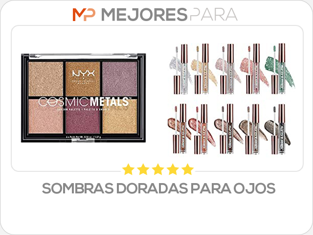 sombras doradas para ojos