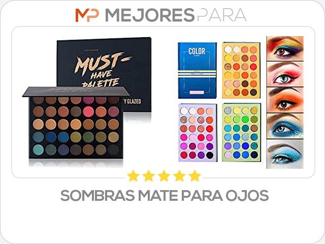 sombras mate para ojos