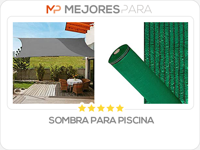 sombra para piscina