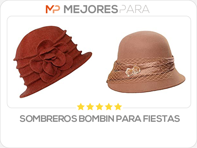 sombreros bombin para fiestas