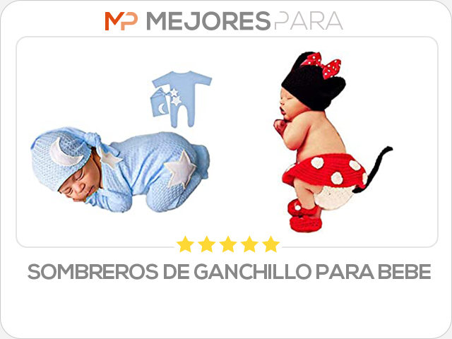 sombreros de ganchillo para bebe