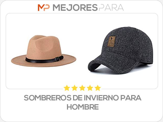 sombreros de invierno para hombre