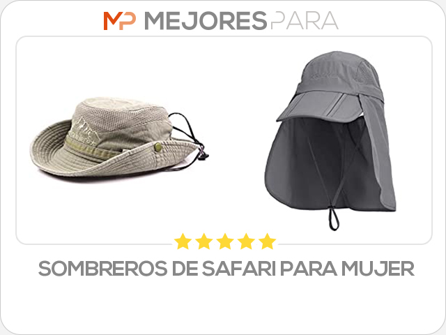 sombreros de safari para mujer