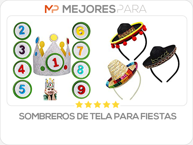 sombreros de tela para fiestas