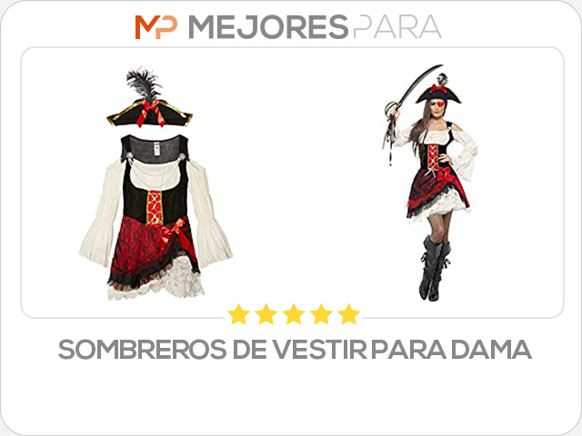 sombreros de vestir para dama