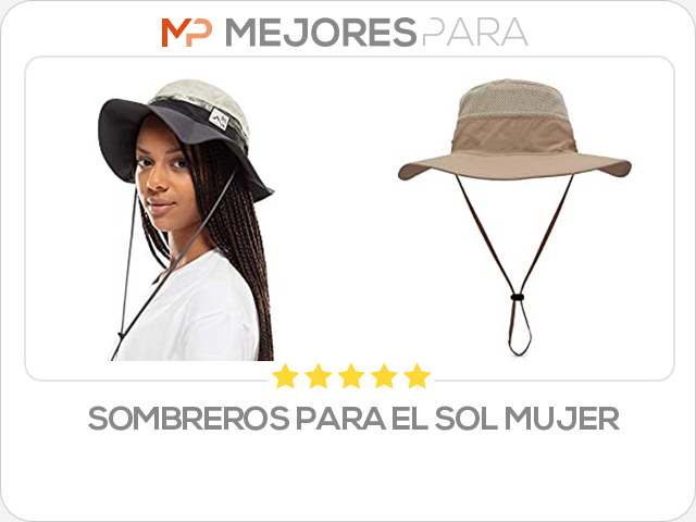 sombreros para el sol mujer