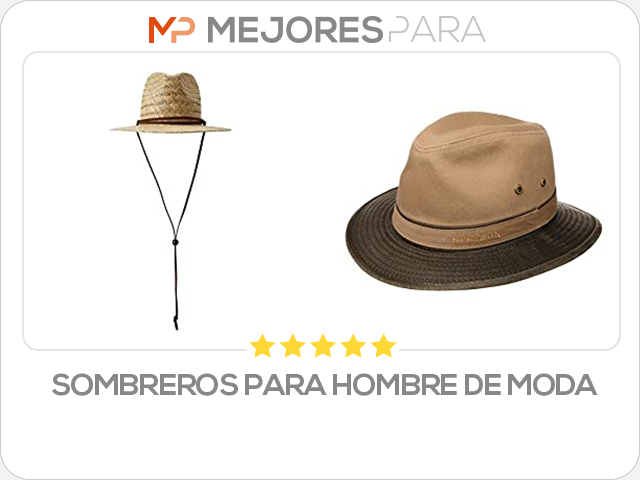 sombreros para hombre de moda